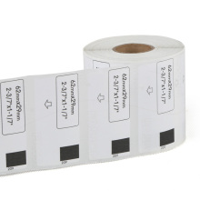 Custom Packing DK-11209,DK-1209,DK-209 brother compatible labels 29 x 62mm, 800 labels per roll